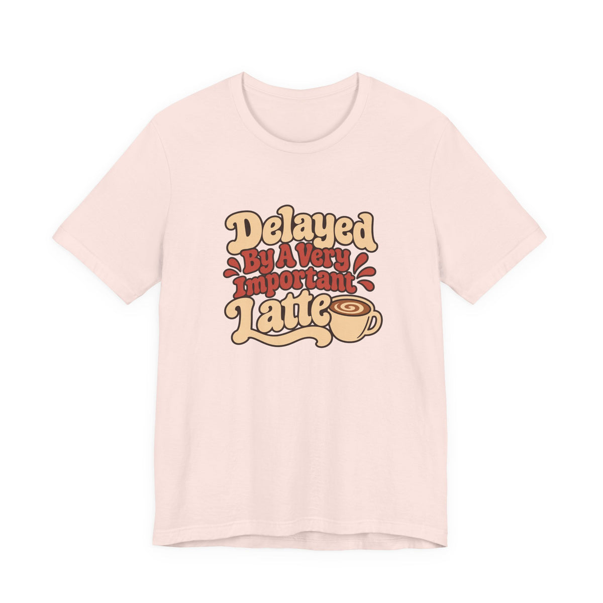 Latte Delay Retro Tee