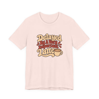 Latte Delay Retro Tee