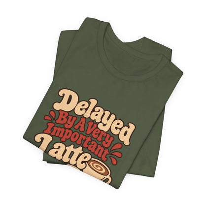 Latte Delay Retro Tee