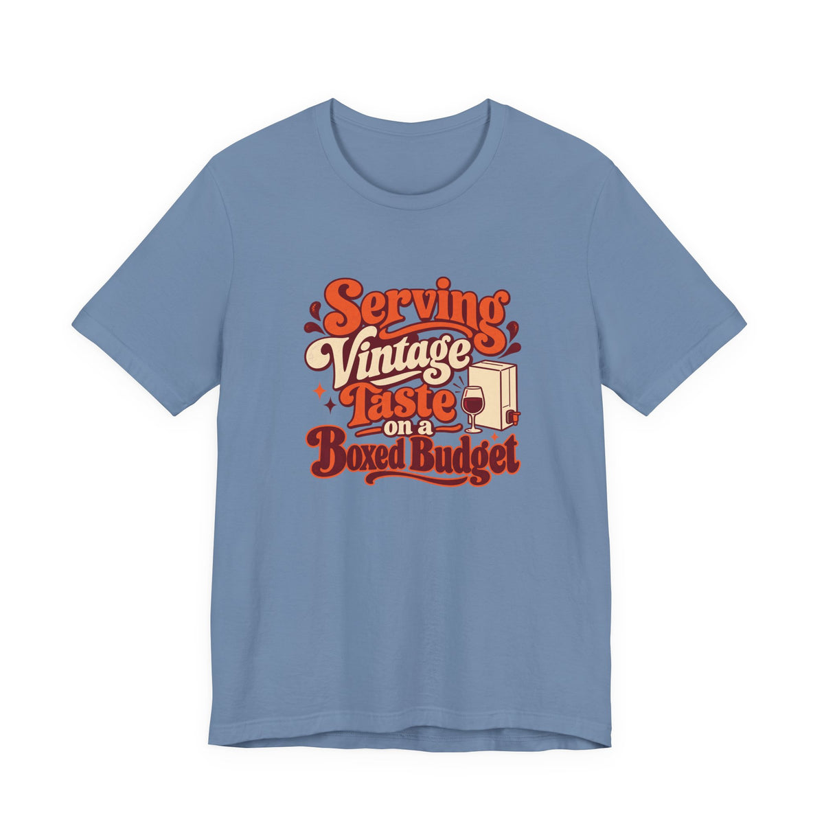 Boxed Budget Wine Tee