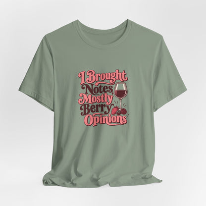Berry Notes Wine Tasting Tee
