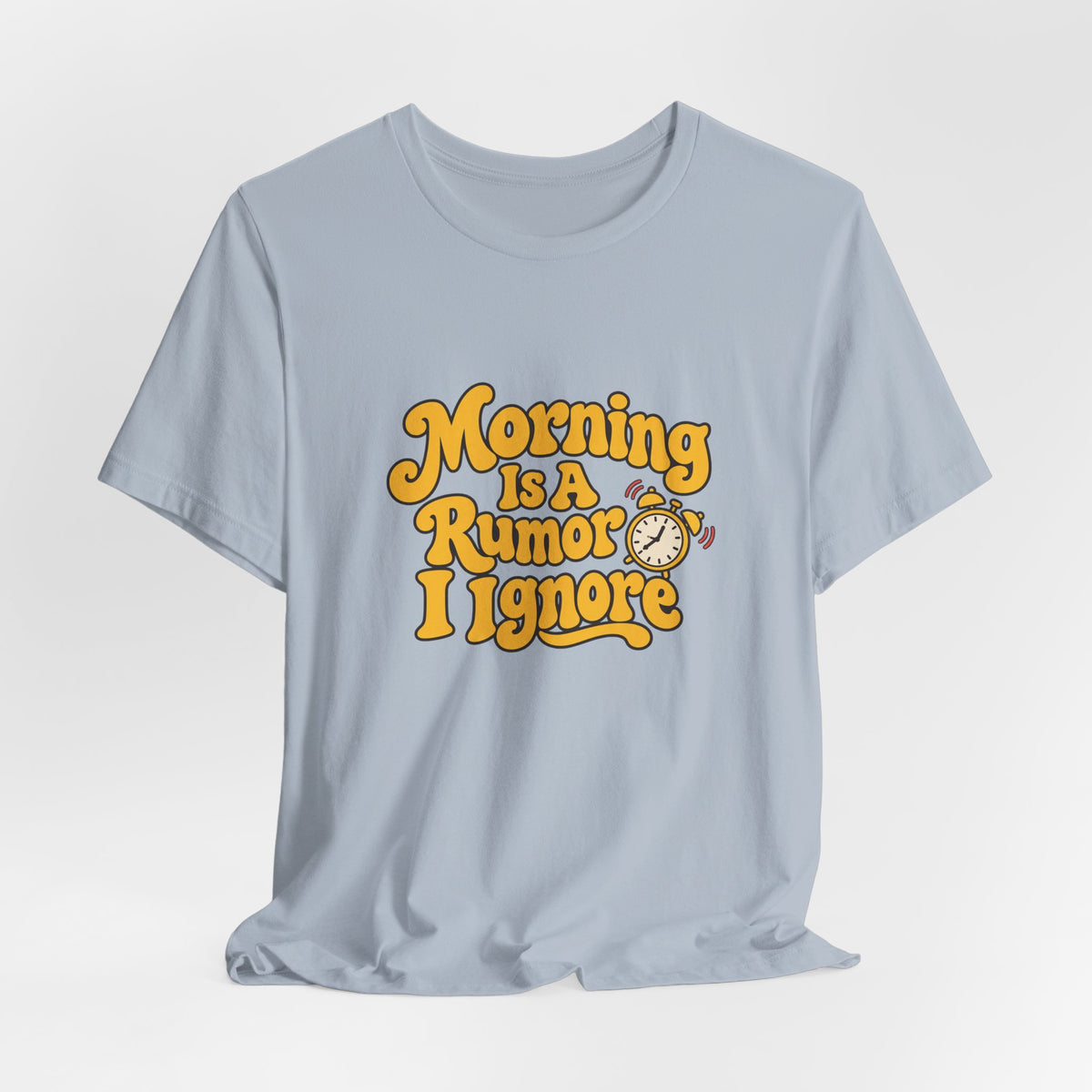 Morning Rumor Retro Humor Tee