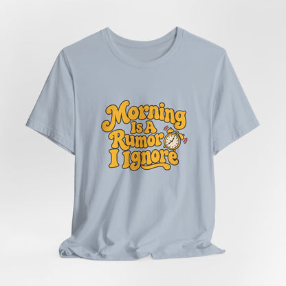 Morning Rumor Retro Humor Tee