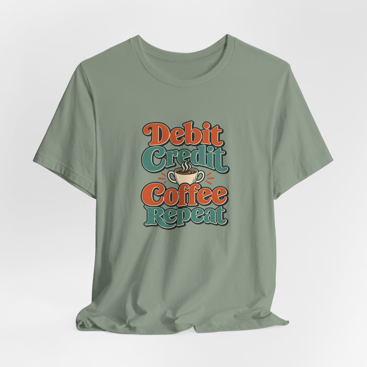 Debits Credits Coffee Tee