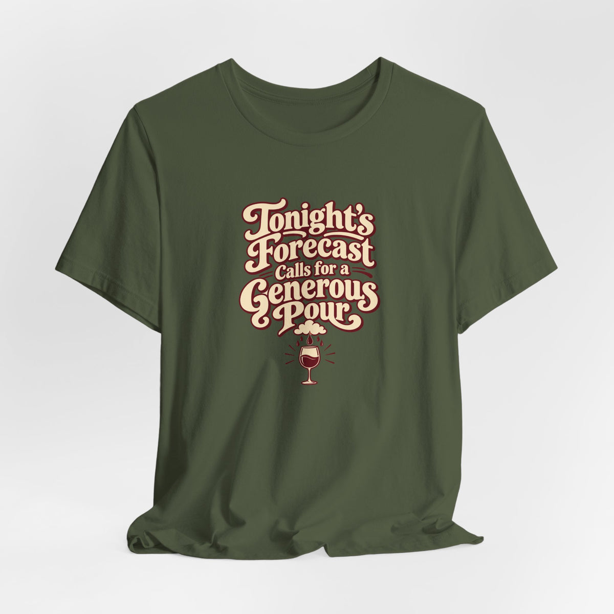 Generous Pour Forecast Retro Tee