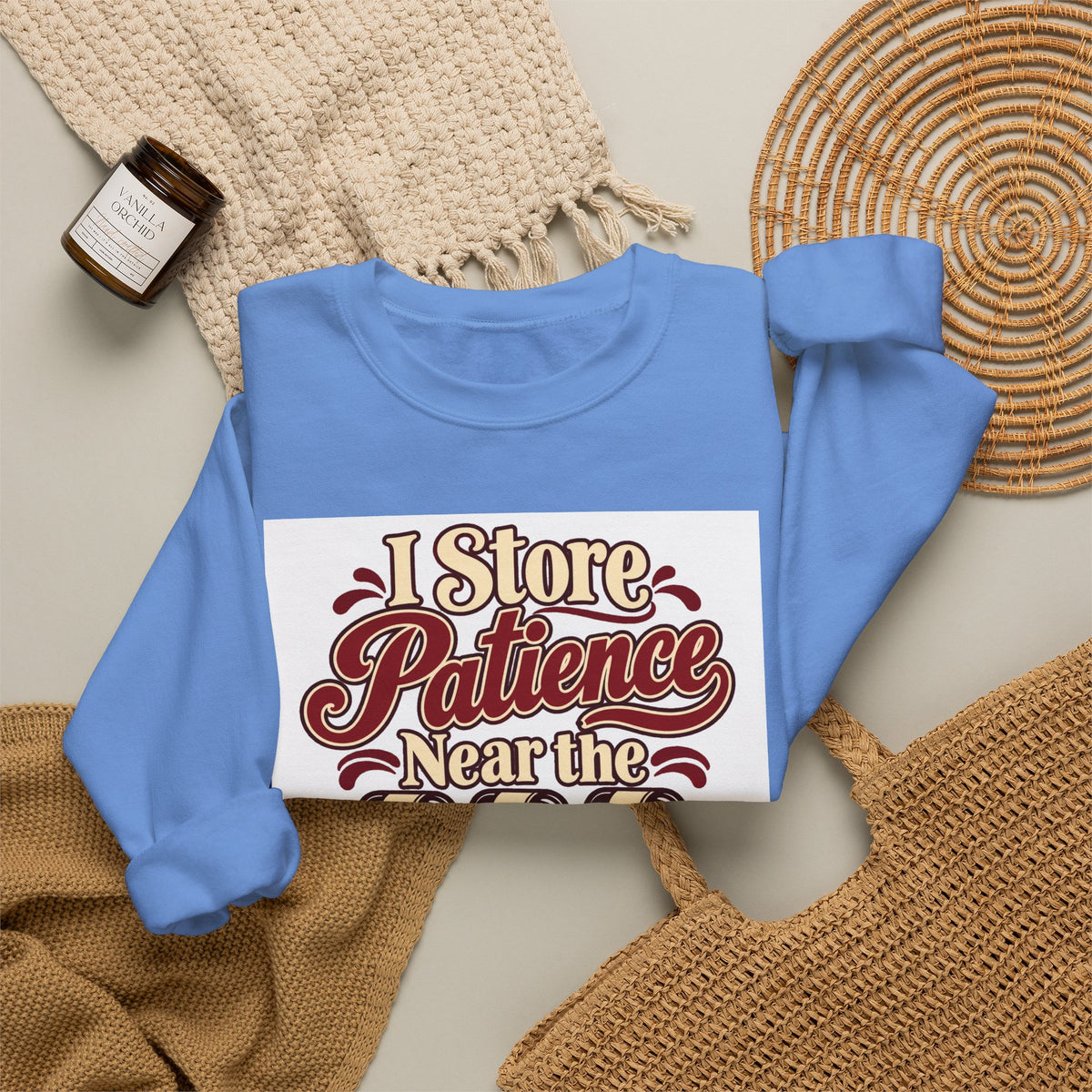 Wine Rack Patience Sweatshirt