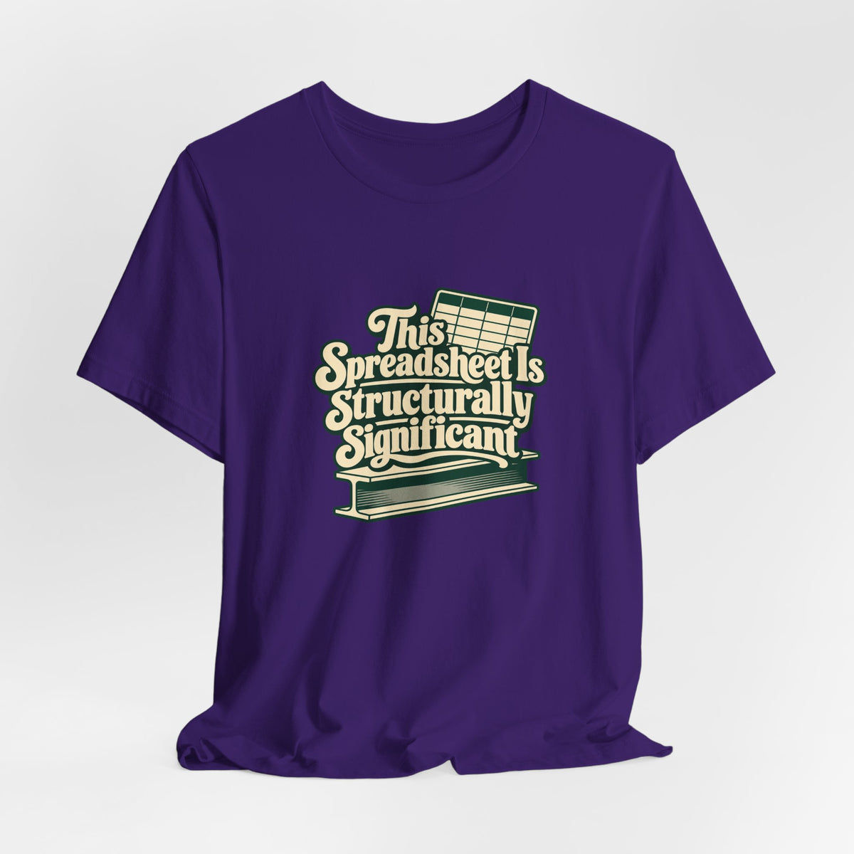 Spreadsheet Structural Support Tee