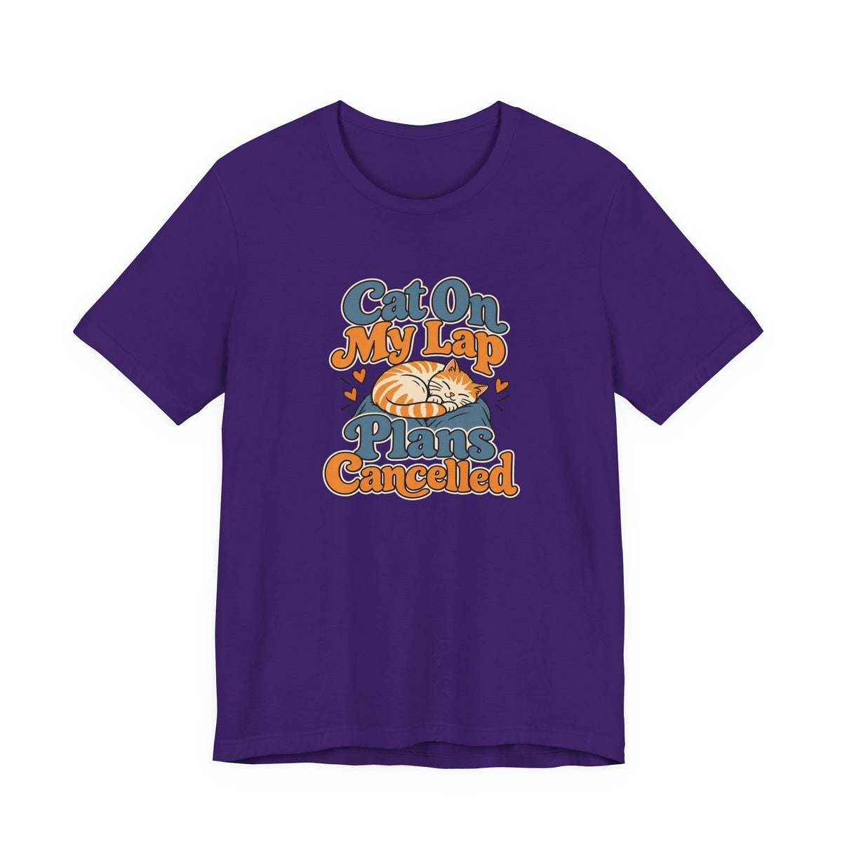 Cat On My Lap Cancel Plans Tee