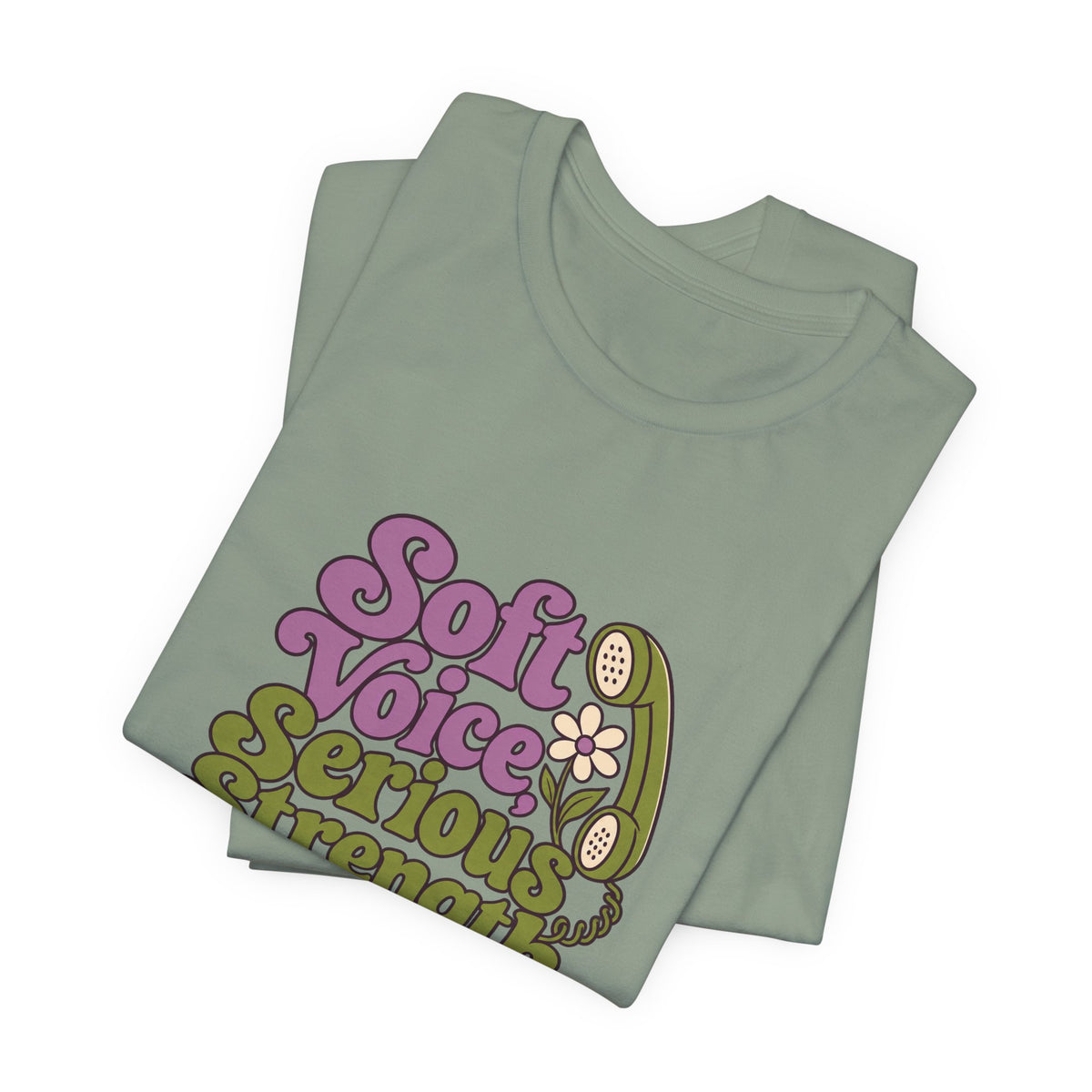 Quiet Strength Nurse Retro Tee