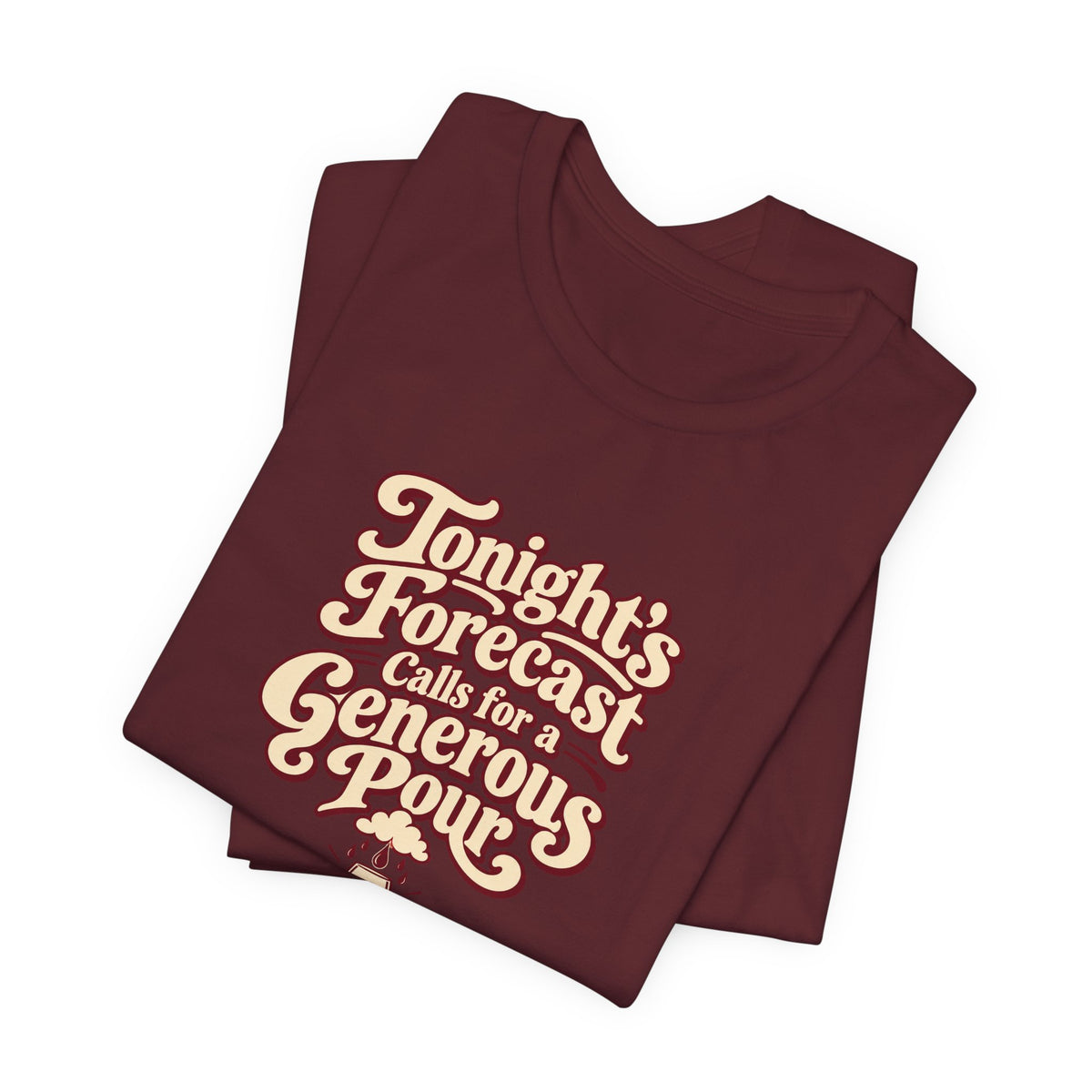 Generous Pour Forecast Retro Tee