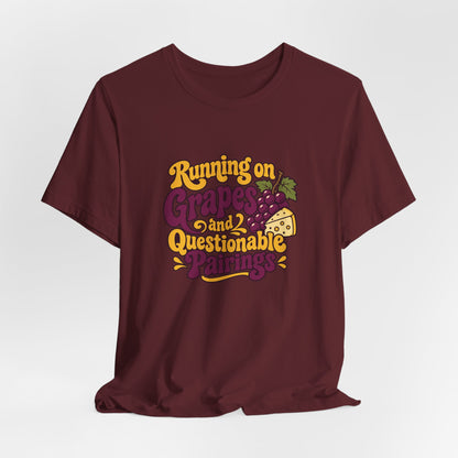 Questionable Pairings Wine Tee