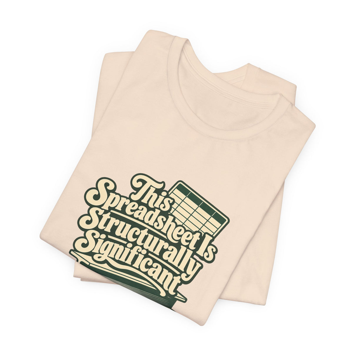 Spreadsheet Structural Support Tee