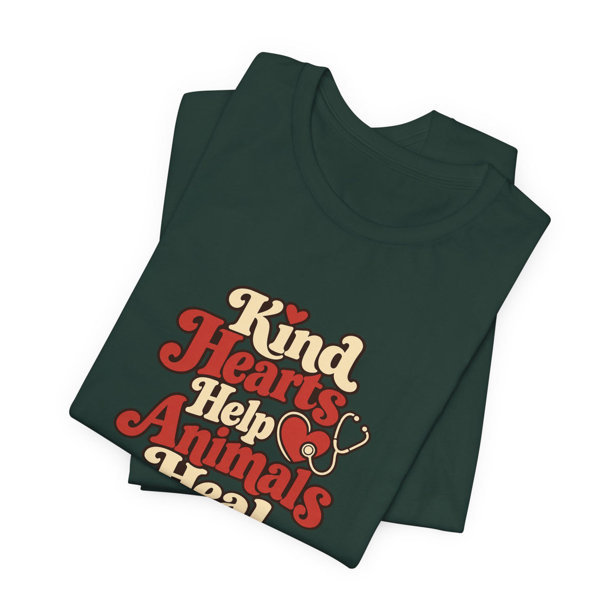 Kind Hearts Heal Animals Vintage Tee