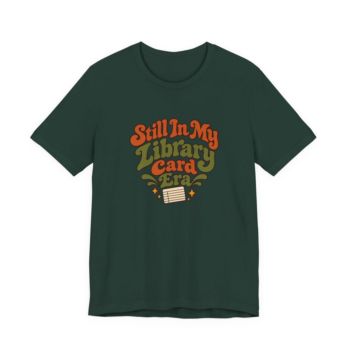 Library Card Era Vintage Tee