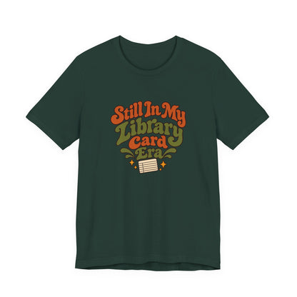 Library Card Era Vintage Tee