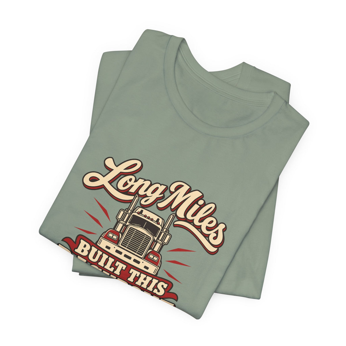 Long Haul Backbone Vintage Trucker Tee