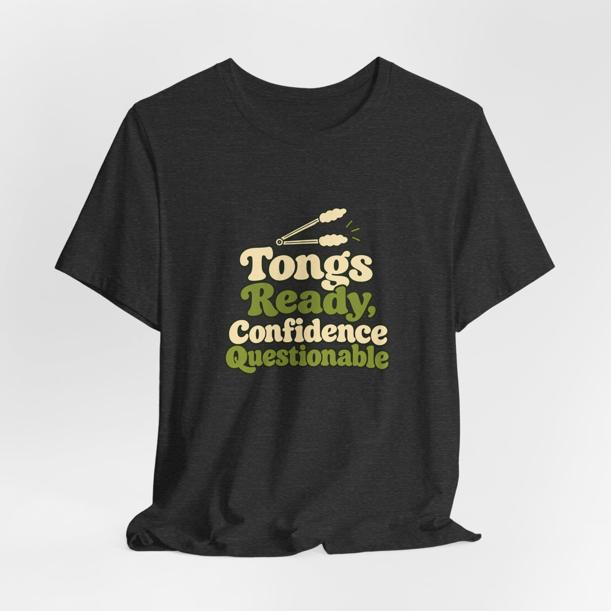 Tongs Ready Cook Retro Tee