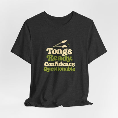 Tongs Ready Cook Retro Tee
