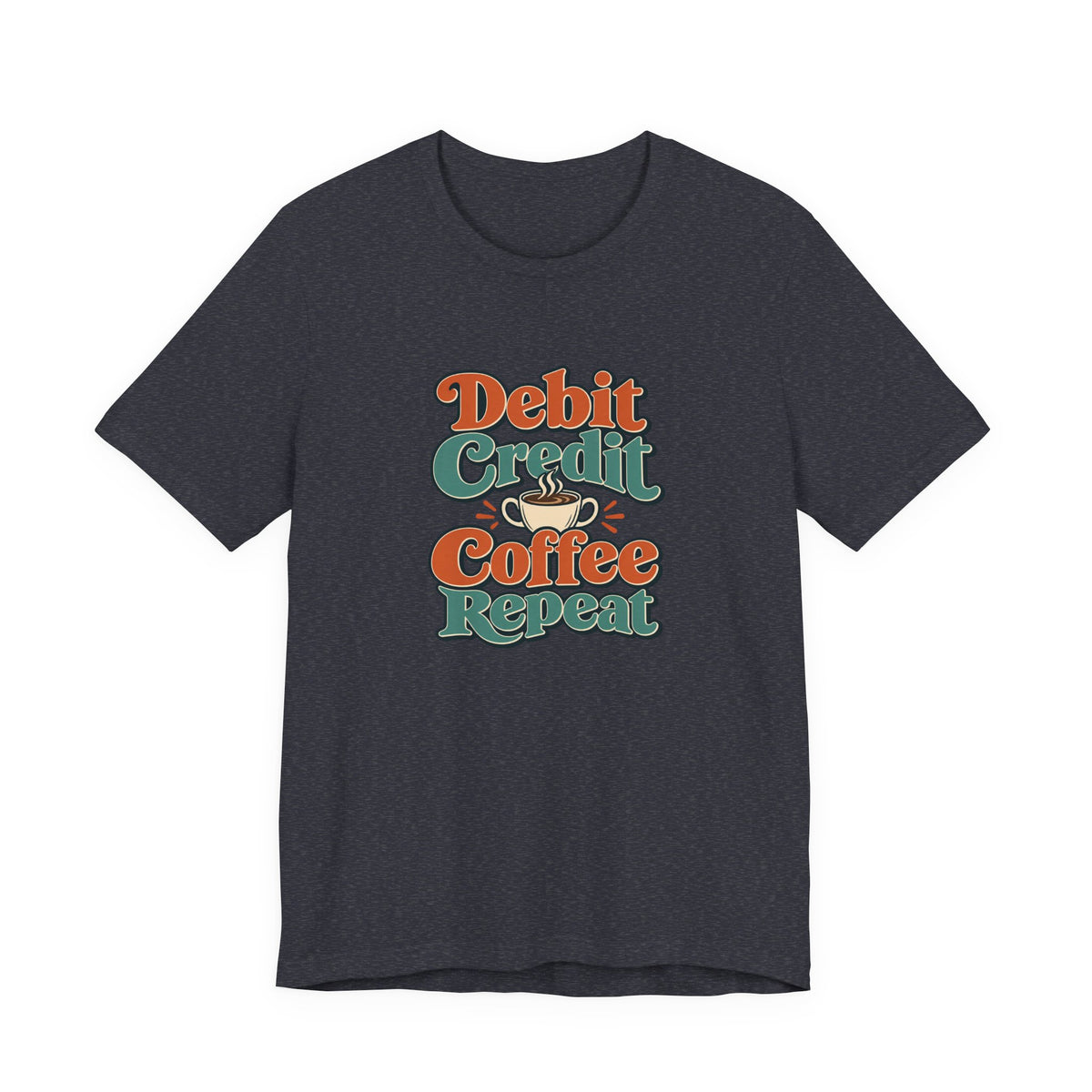 Debits Credits Coffee Tee