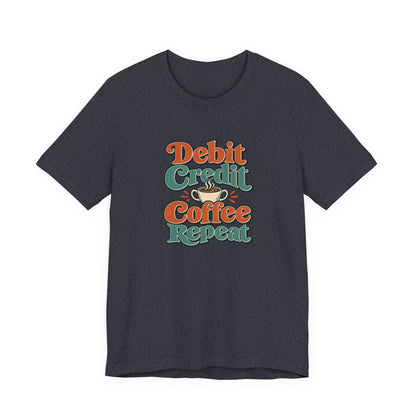 Debits Credits Coffee Tee