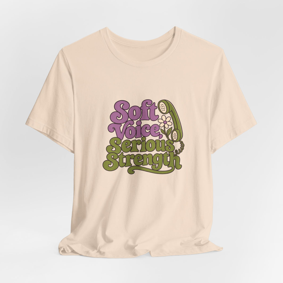 Quiet Strength Nurse Retro Tee