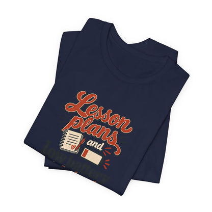 Low Battery Lesson Plan Shirt