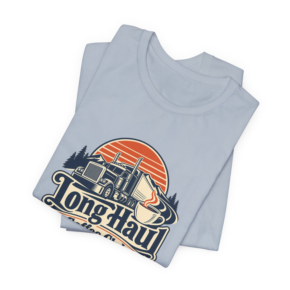 Long Haul Coffee Trucker Tee