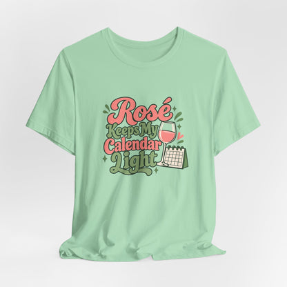 Rosé Calendar Retro Tee