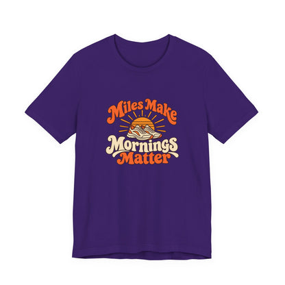 Mornings Matter Runner Retro Tee