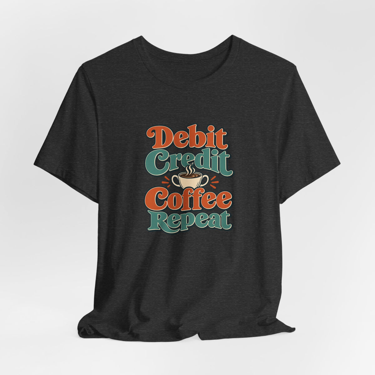 Debits Credits Coffee Tee
