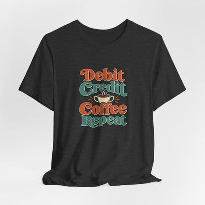 Debits Credits Coffee Tee