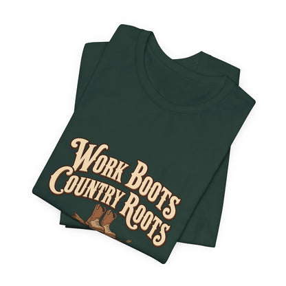 Work Boots Country Roots Tee