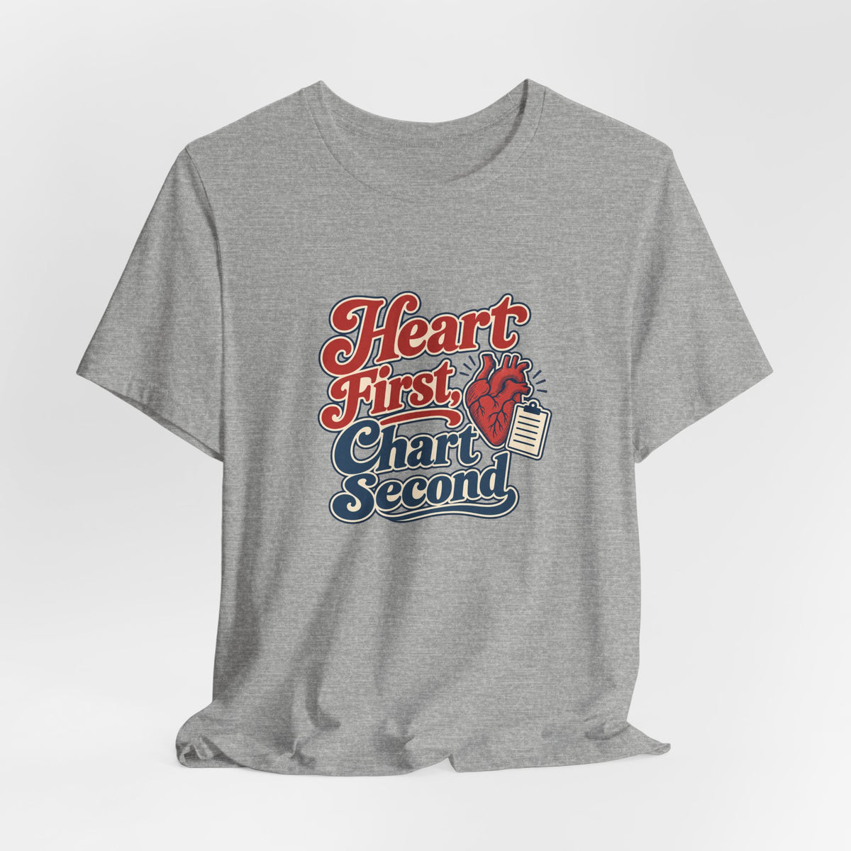 Heart Led Nursing Vintage Shirt