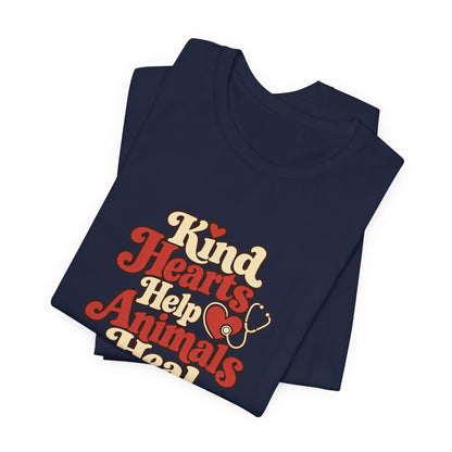 Kind Hearts Heal Animals Vintage Tee