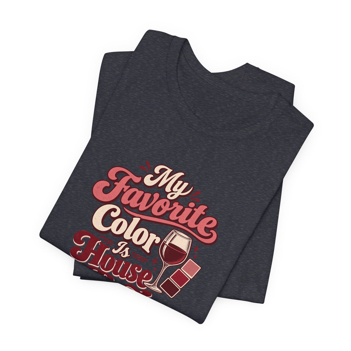 House Red Color Club Tee