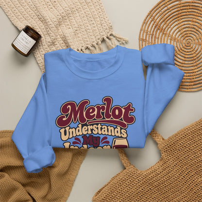 Merlot Indoor Voice Sweatshirt