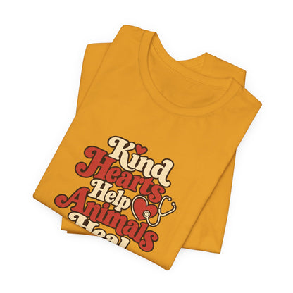 Kind Hearts Heal Animals Vintage Tee
