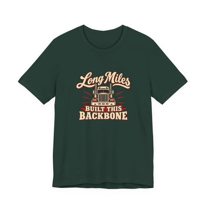 Long Haul Backbone Vintage Trucker Tee