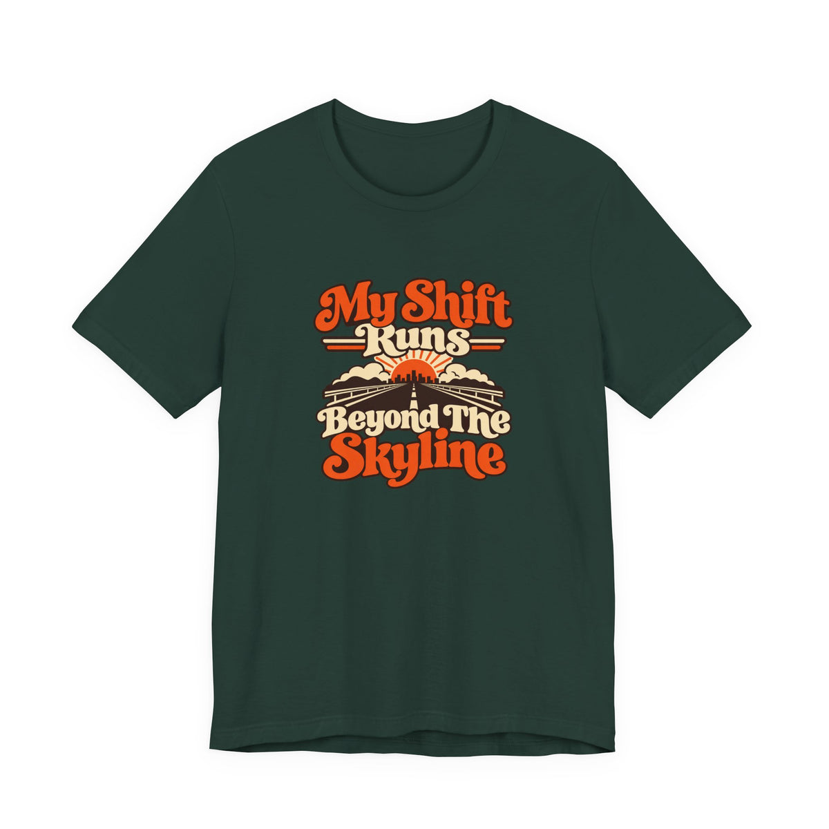 Highway Shift Trucker Retro Tee