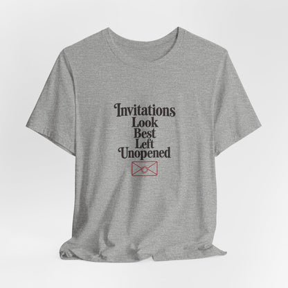Unread Invitation Retro Shirt