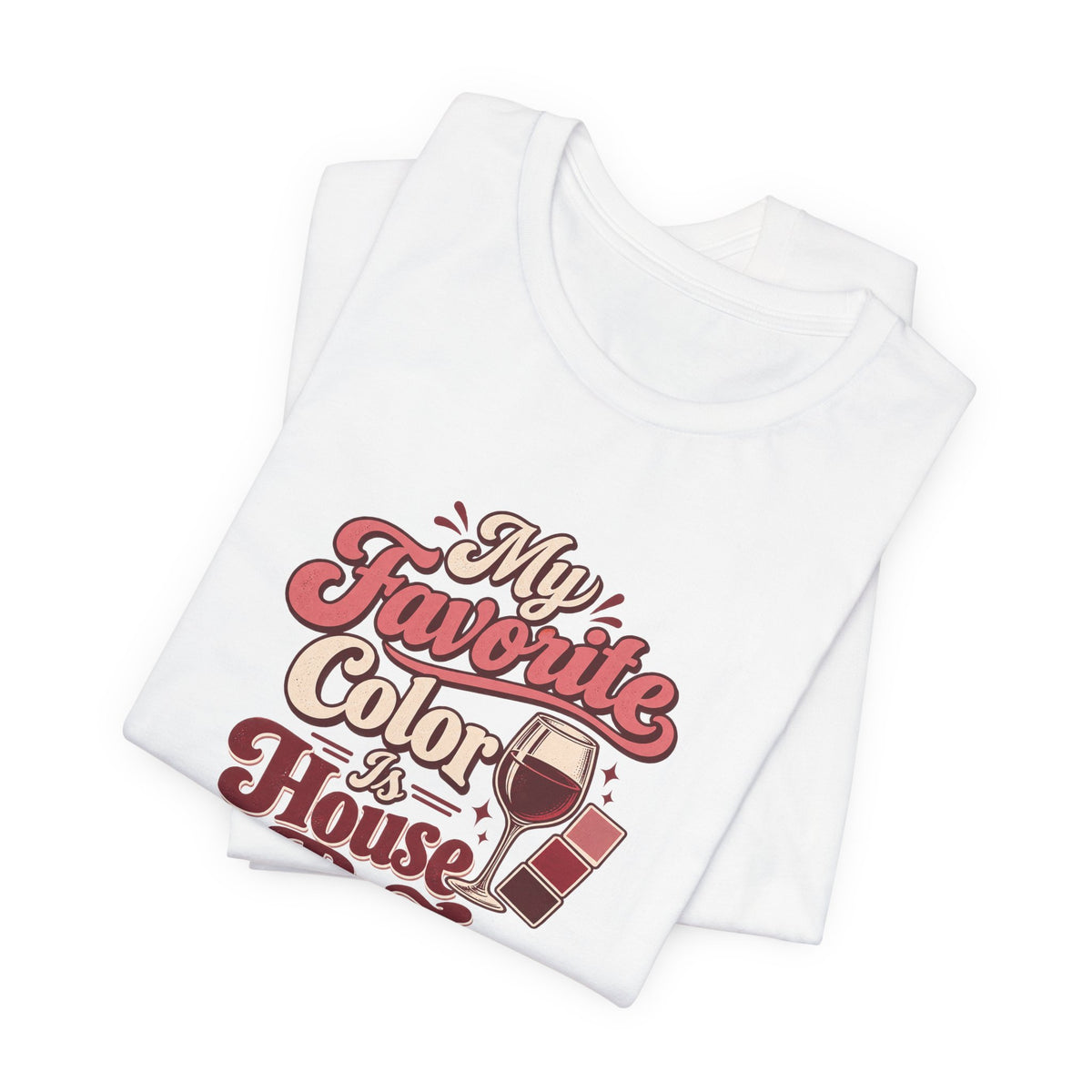 House Red Color Club Tee