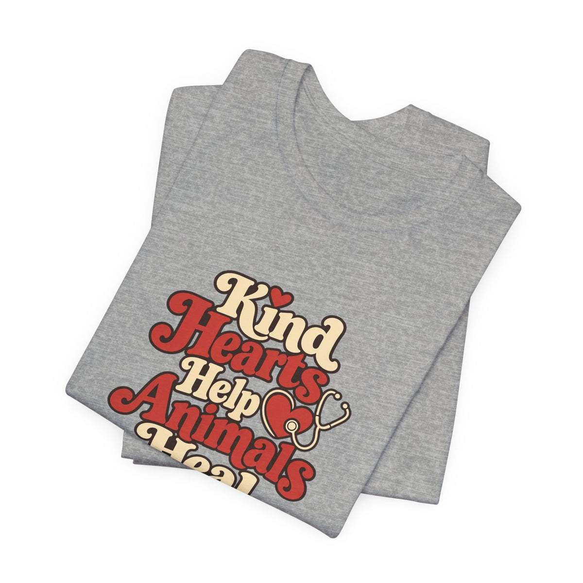 Kind Hearts Heal Animals Vintage Tee