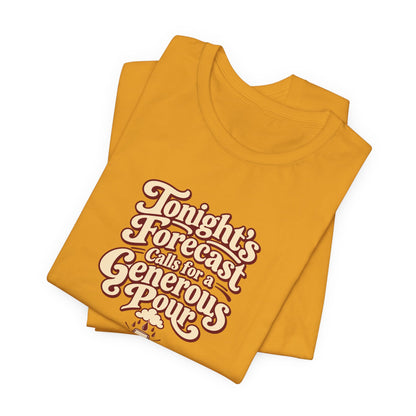 Generous Pour Forecast Retro Tee