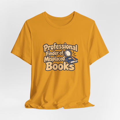 Professional Book Finder Librarian Tee