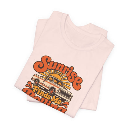 Truck Stop Sunrise Vintage Tee
