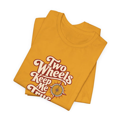 Two Wheels True North Rider Tee