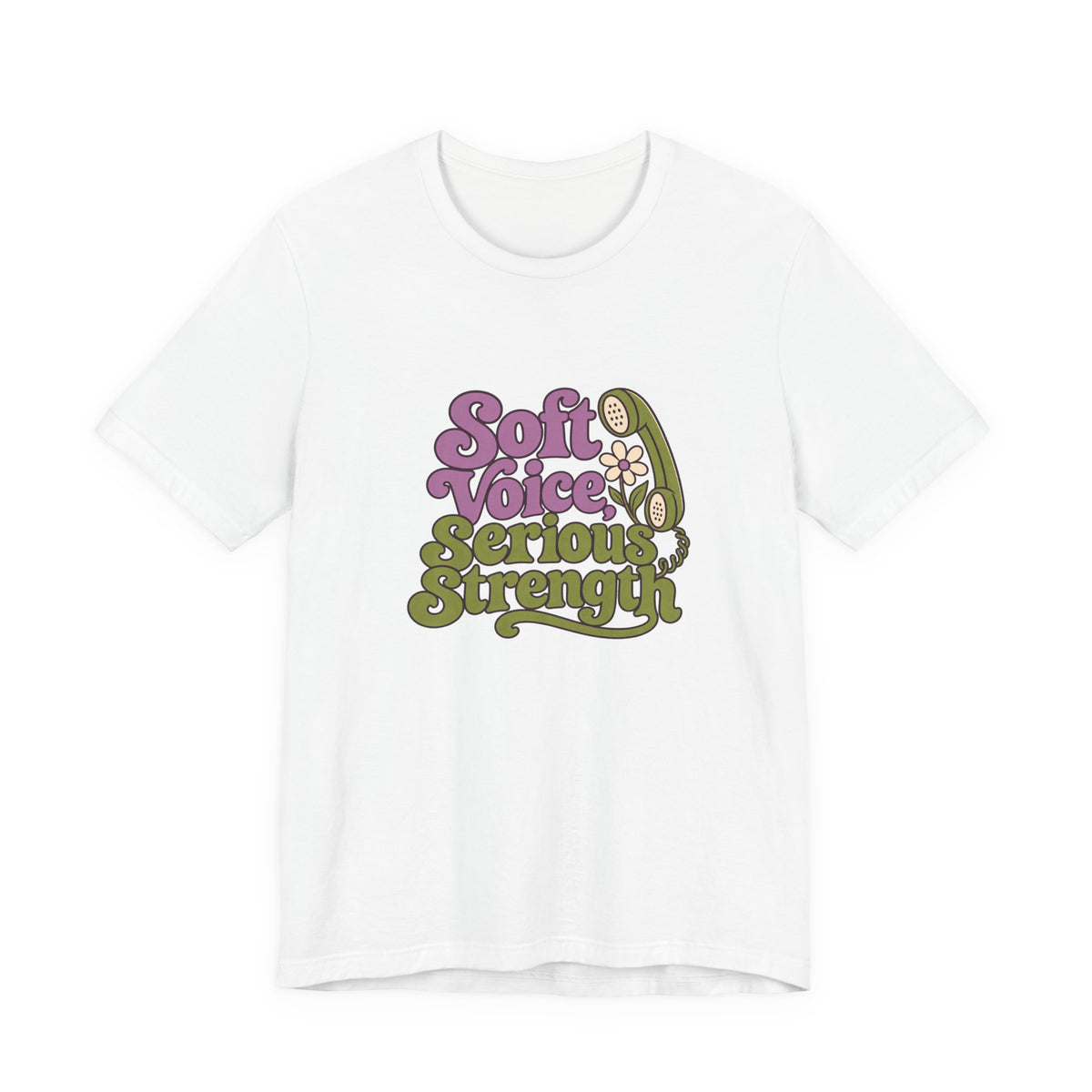 Quiet Strength Nurse Retro Tee