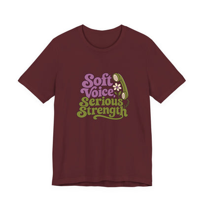 Quiet Strength Nurse Retro Tee