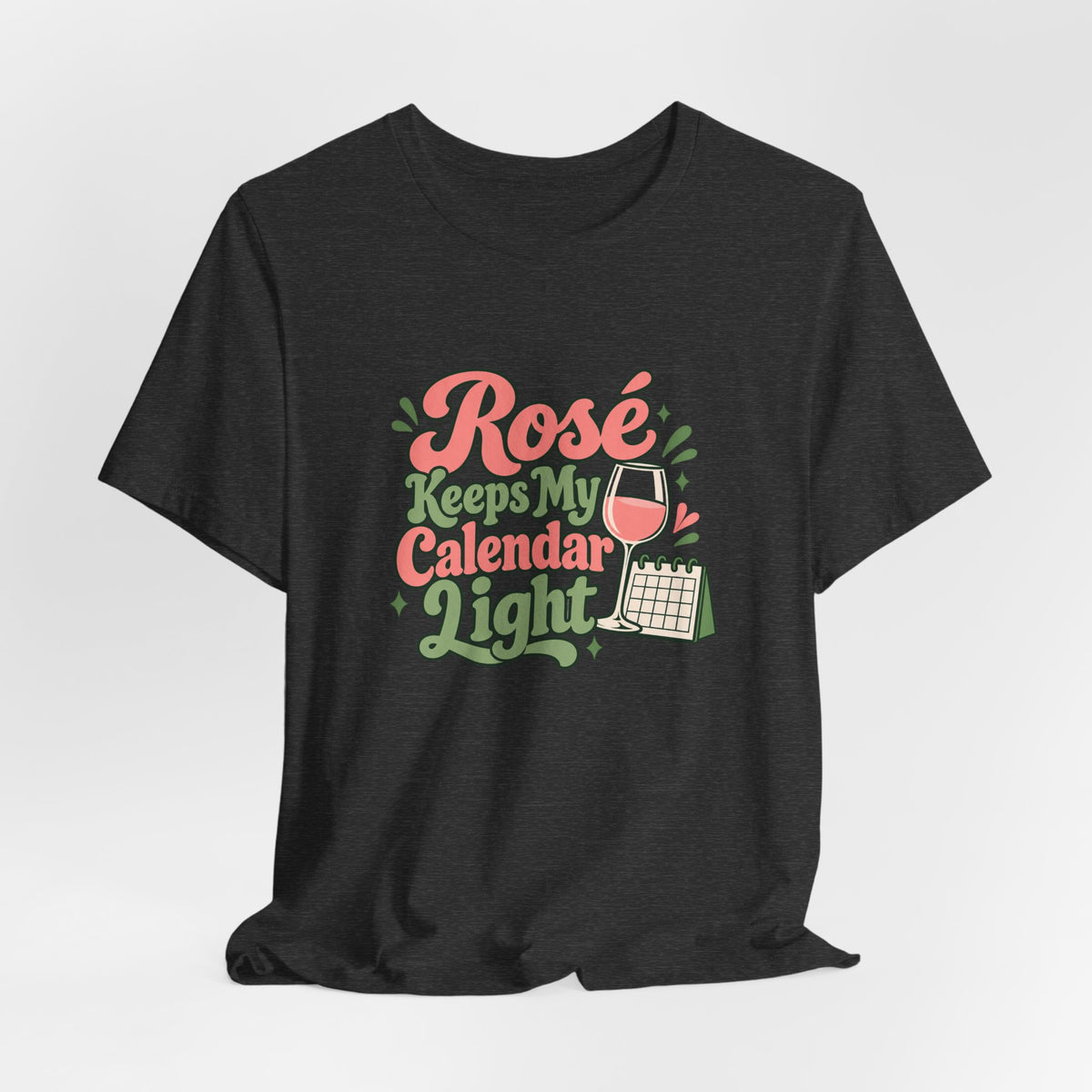 Rosé Calendar Retro Tee