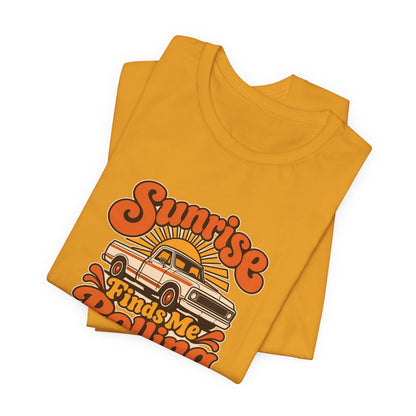 Truck Stop Sunrise Vintage Tee